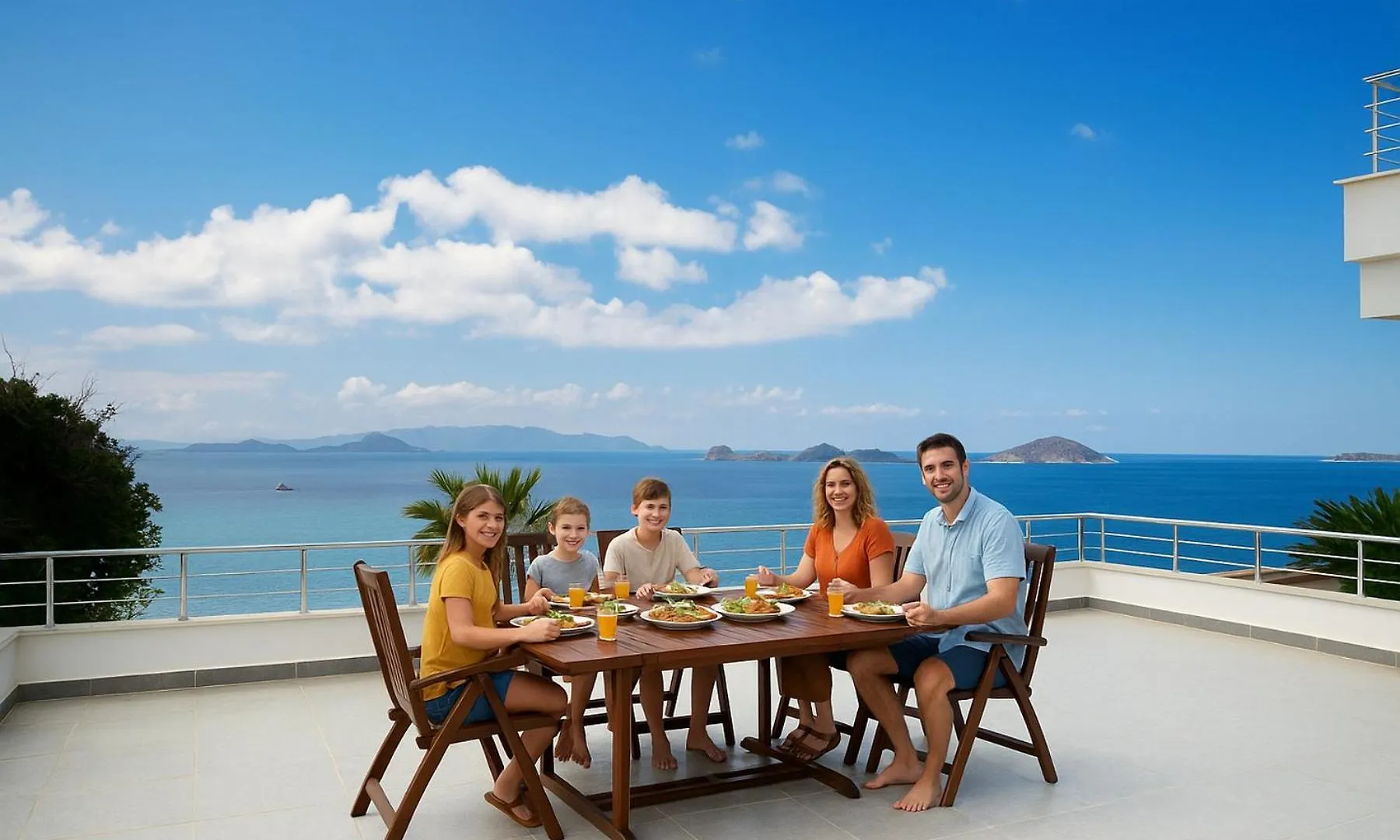 Bd4123 Five Bedroomed Villa With Pool And Sea View Bodrum Turkey