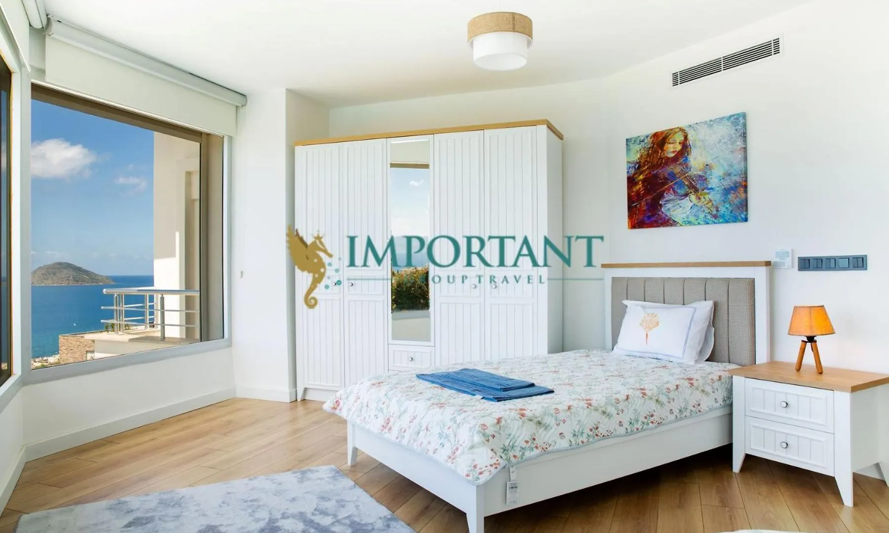 Bd4123 Five Bedroomed Villa With Pool And Sea View Bodrum