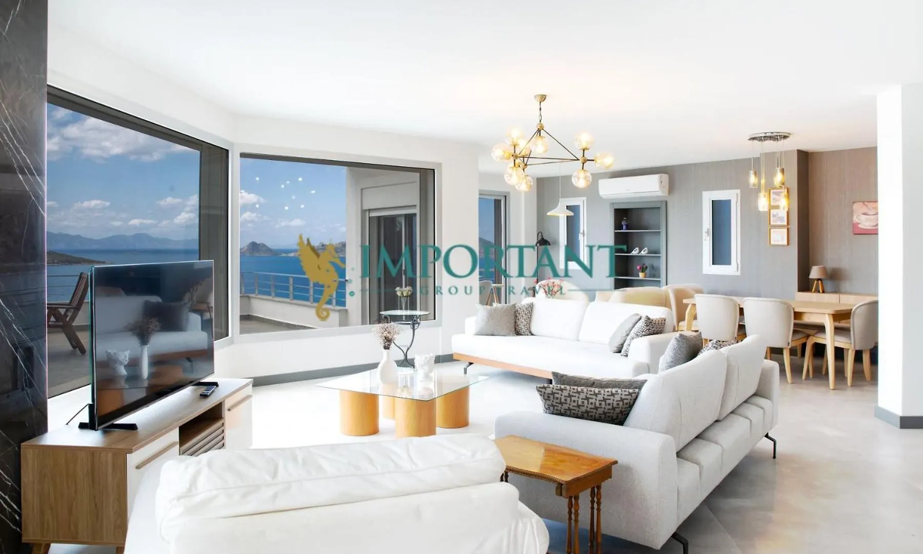 Bd4123 Five Bedroomed Villa With Pool And Sea View Bodrum