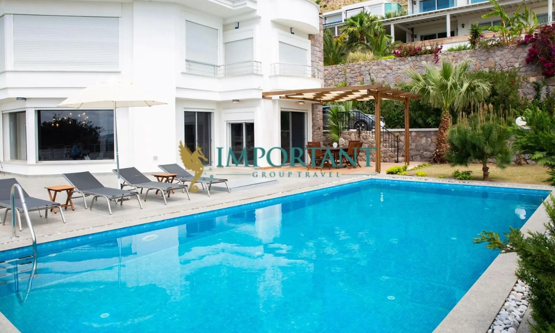 Bd4123 Five Bedroomed Villa With Pool And Sea View Bodrum